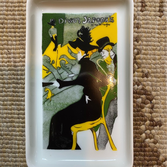 Set of 3 Limoges/France Toulouse-L Autrec Trinket/Soap Dishes - Picture 3 of 10